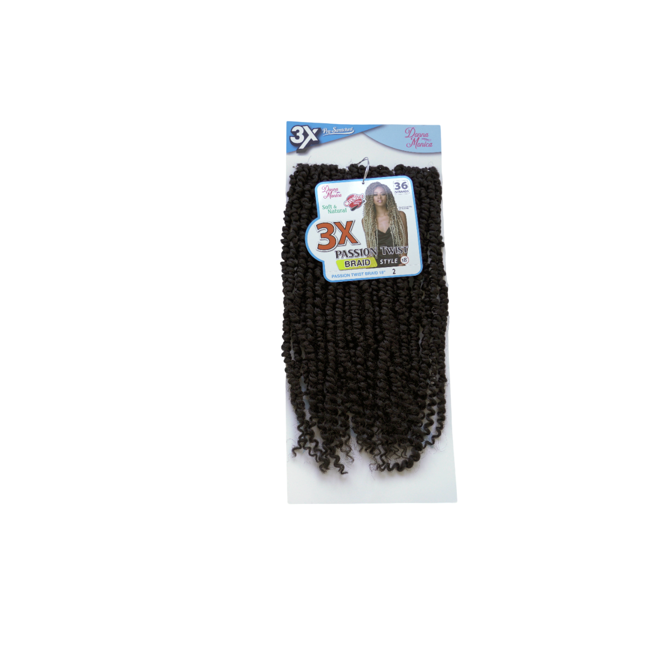 D.M PASSION TWIST BRAID 18'' 3X N2
